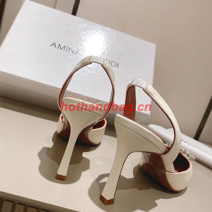 Amina Muaddi Shoes AMS00027 Heel 8.5CM Amina Muaddi Shoes AMS00027 Heel 8.5CM